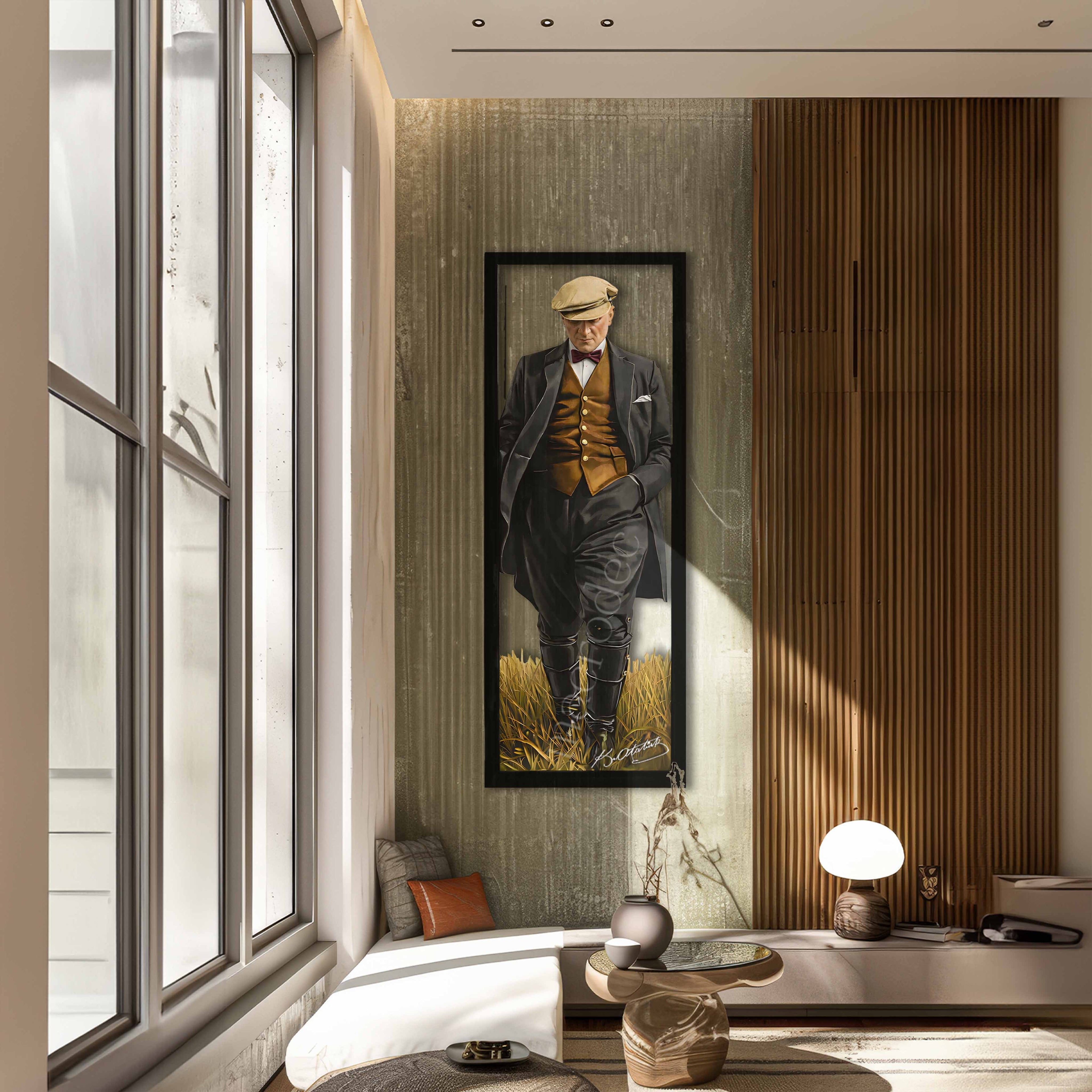Atatürk Kocatepe Metal Tablo