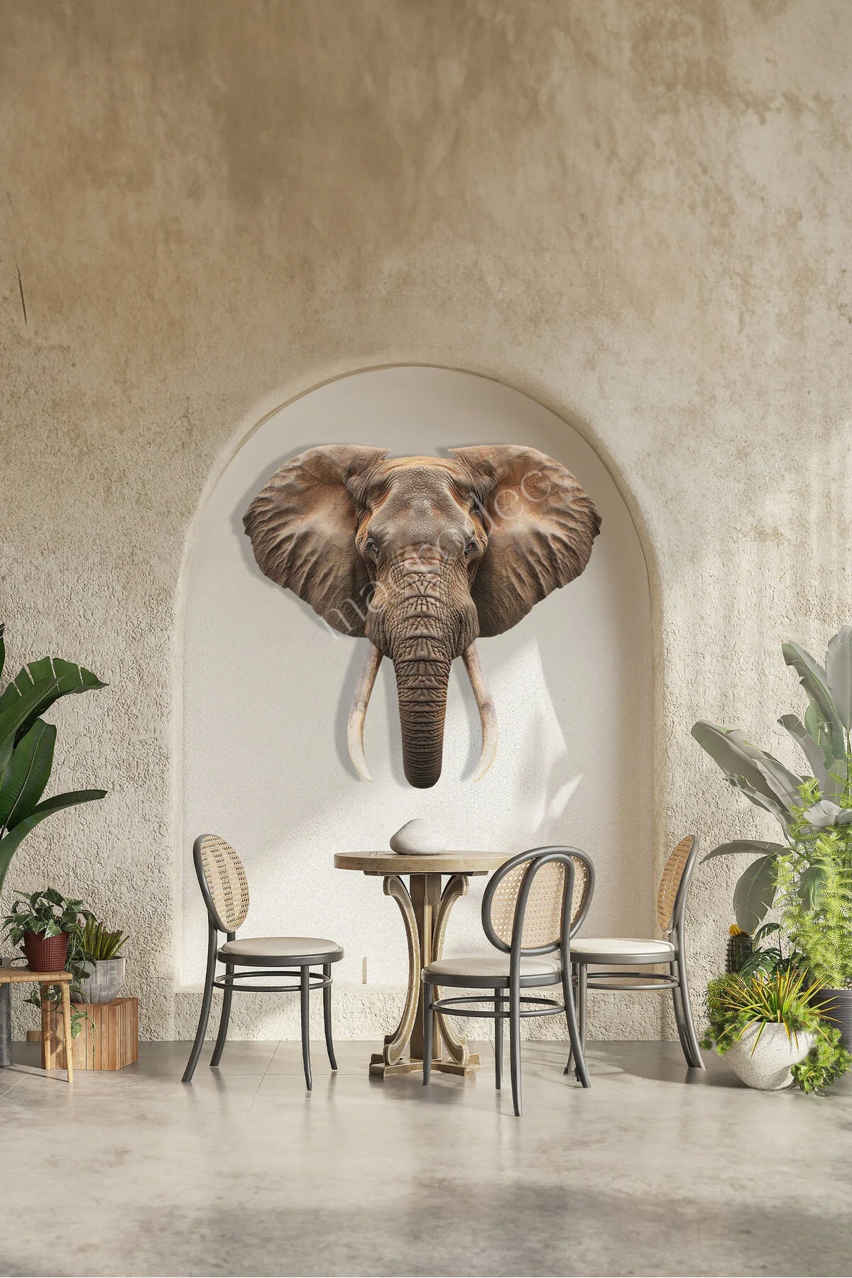BÜYÜK FİL Metal Tablo