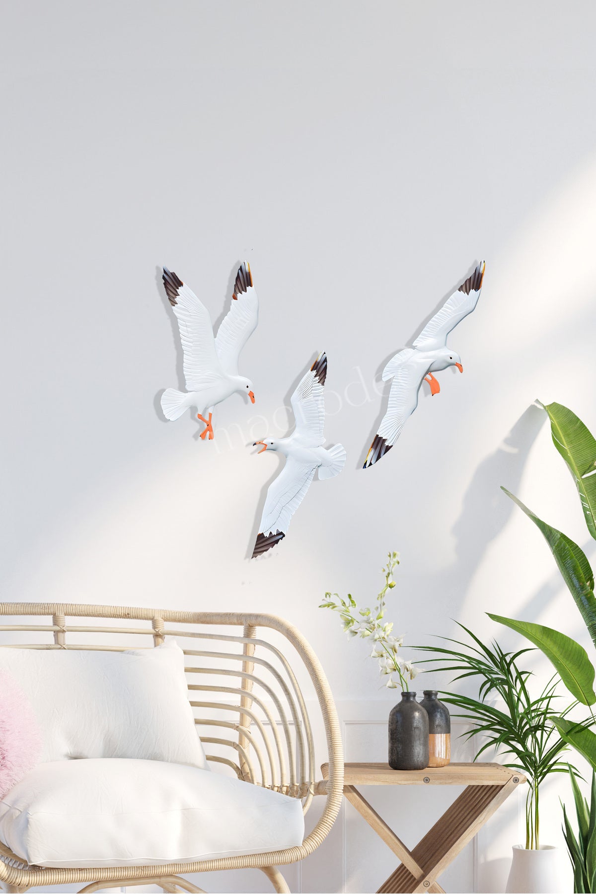 MARTILI ESİNTİ / SEAGULL BREEZE Metal Tablo