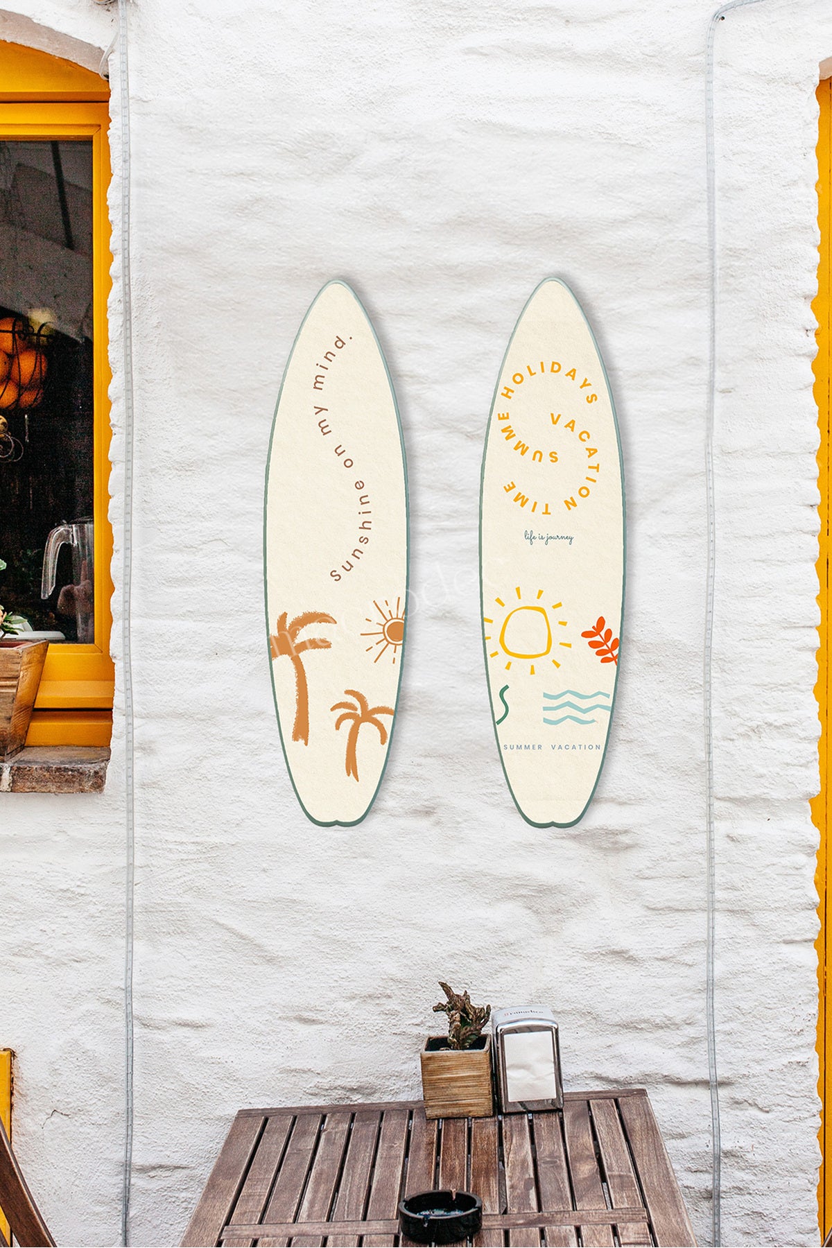 Sunscript Boards / Güneş Yazılı Set Board
