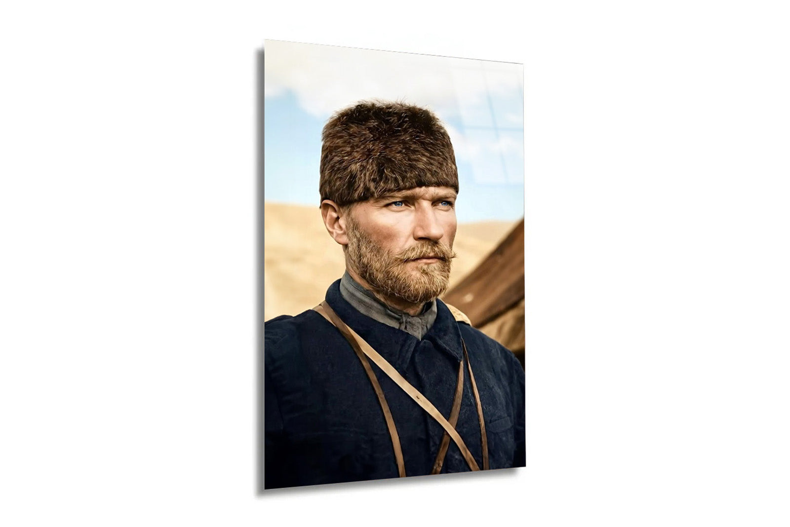 Ebedi Lider- Kalpaklı Atatürk Portresi
