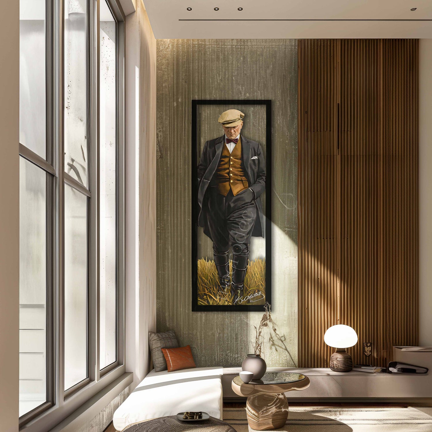 Atatürk Kocatepe Metal Tablo