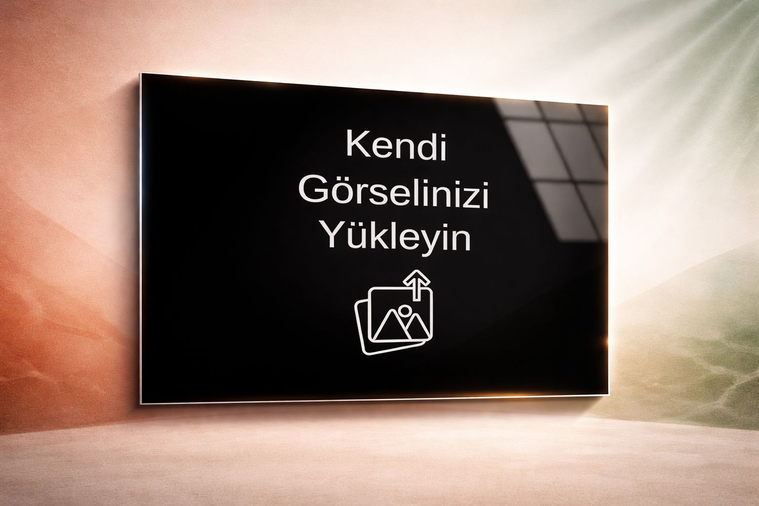 Kişiye Özel Yatay Cam Tablo