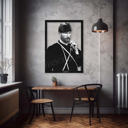 Atatürk İmza Metal Tablo