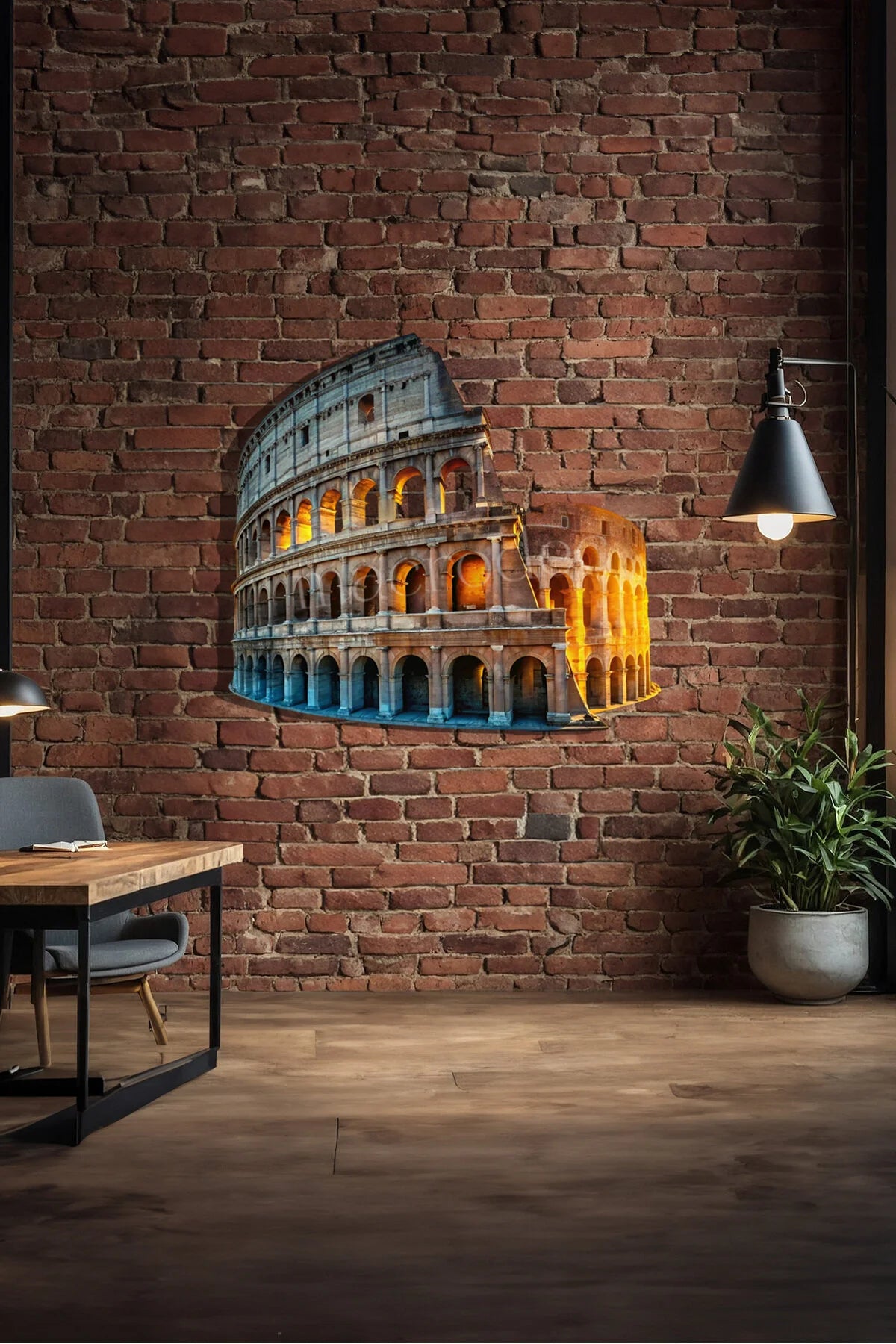 ROMA KOLEZYUMU Metal Tablo