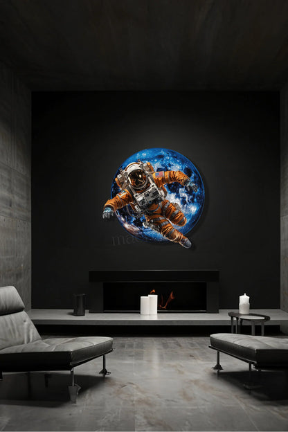 COSMİC ASTRONOT Metal Tablo