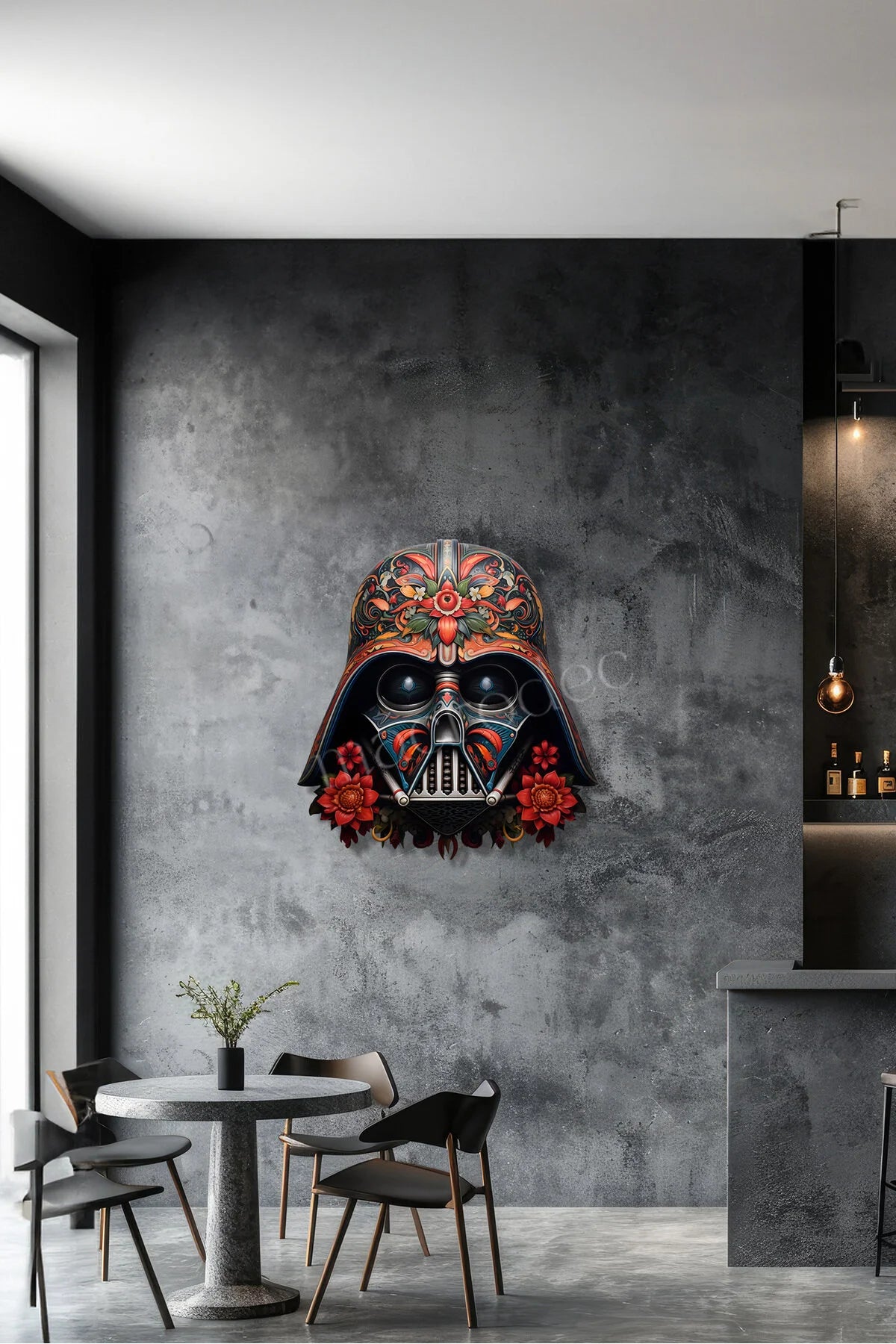 DARTH VADER METAL TABLO