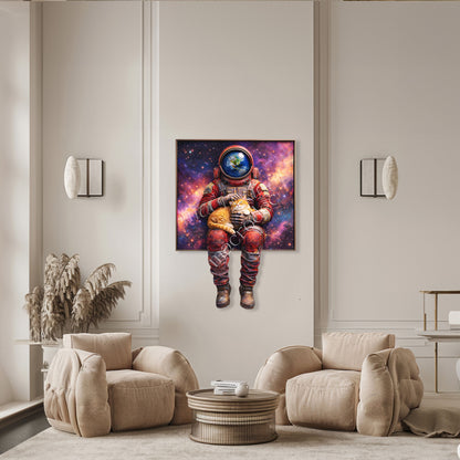 Astro Dream: Galaktik Bir Rüya Metal Tablo
