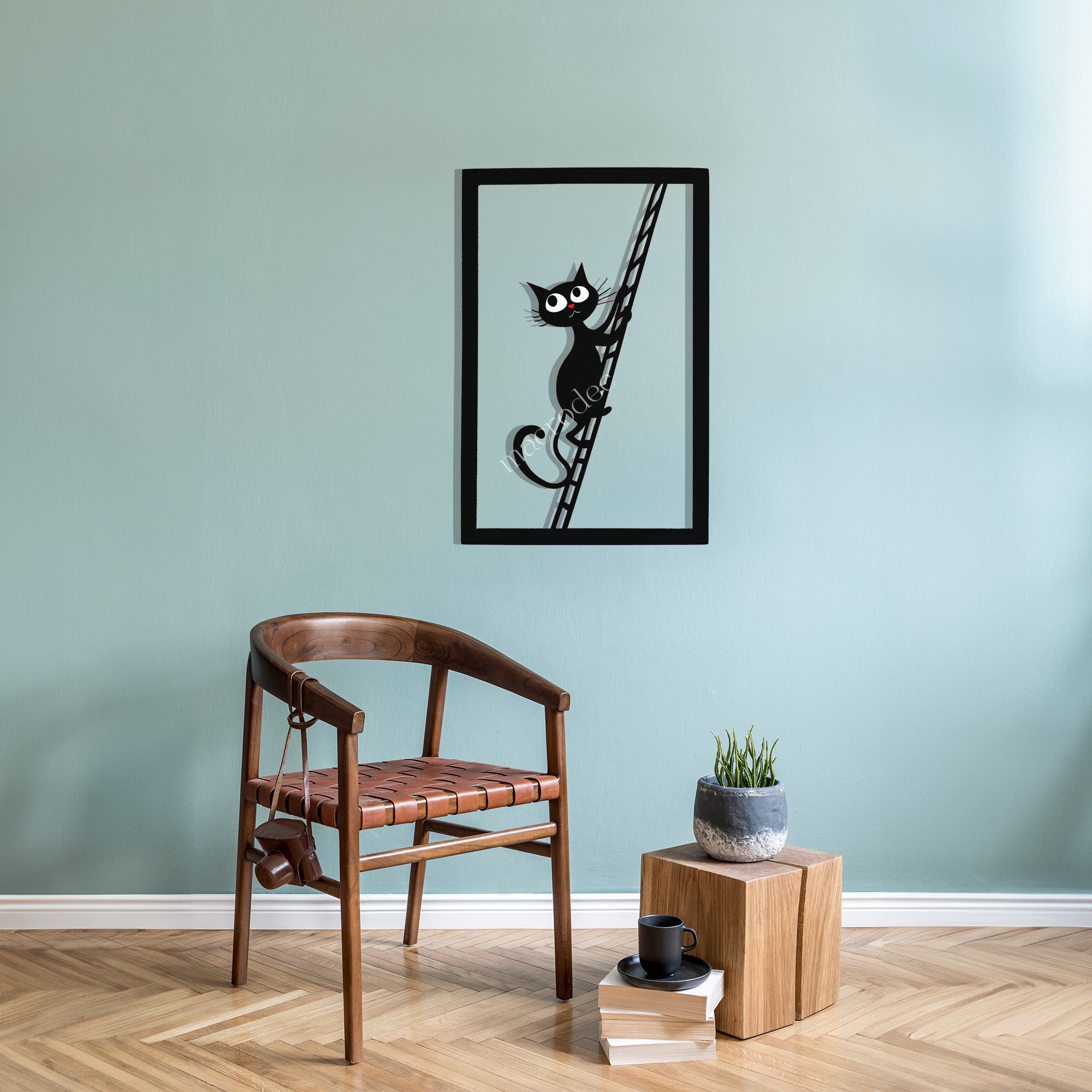 Cat on a Ladder: Merdivendeki Kedi