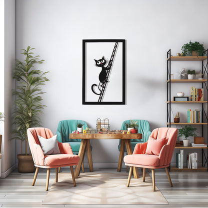 Cat on a Ladder: Merdivendeki Kedi