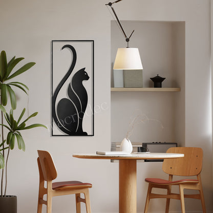 Elegant Cat: Zarif Kedi Duruşu