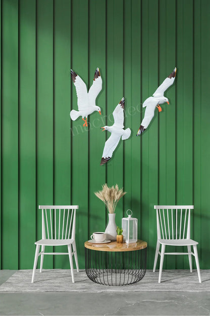 MARTILI ESİNTİ / SEAGULL BREEZE Metal Tablo