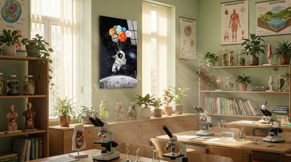 "Space Traveler: Planet Balloons" Modern Cam Tablo