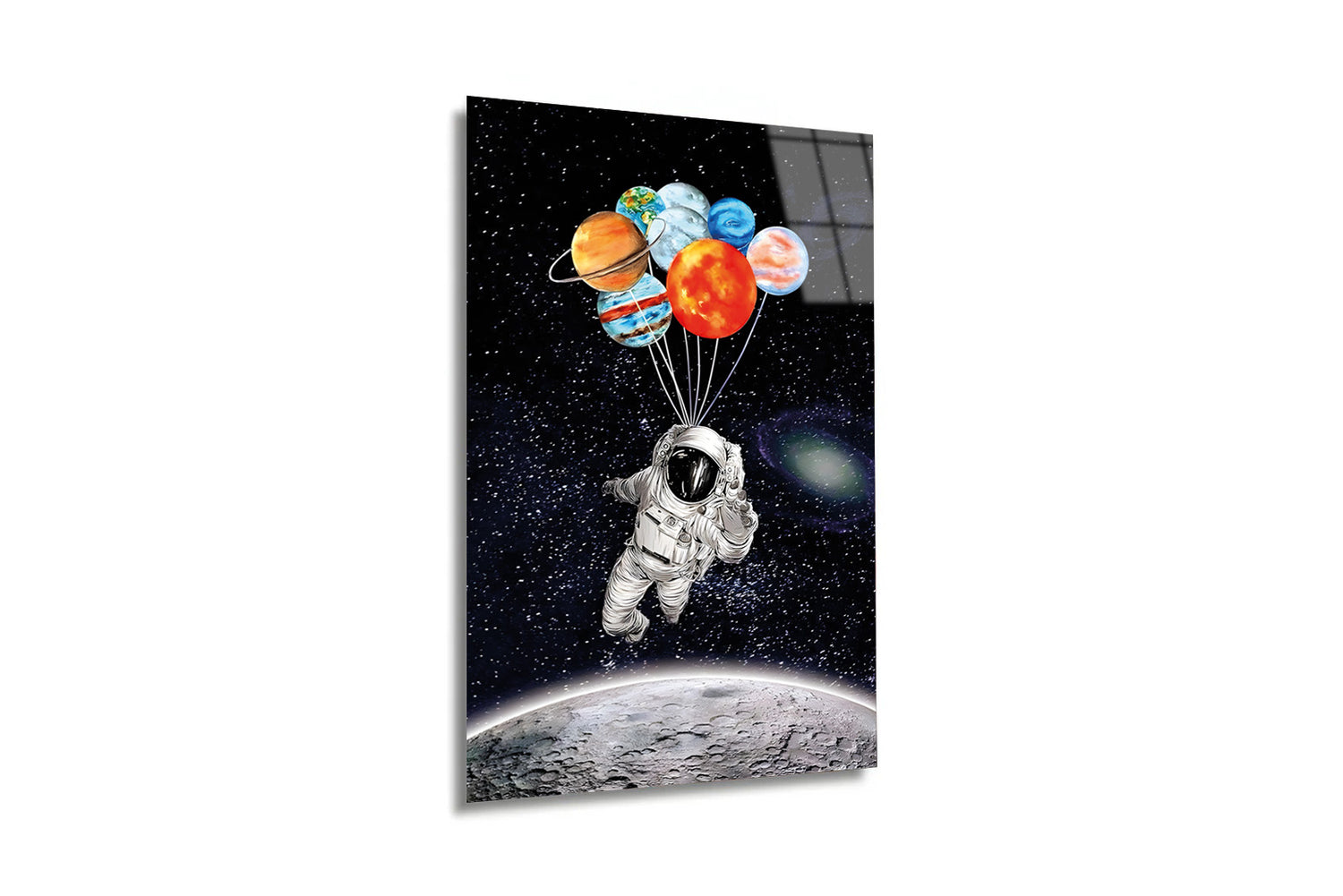 "Space Traveler: Planet Balloons" Modern Cam Tablo