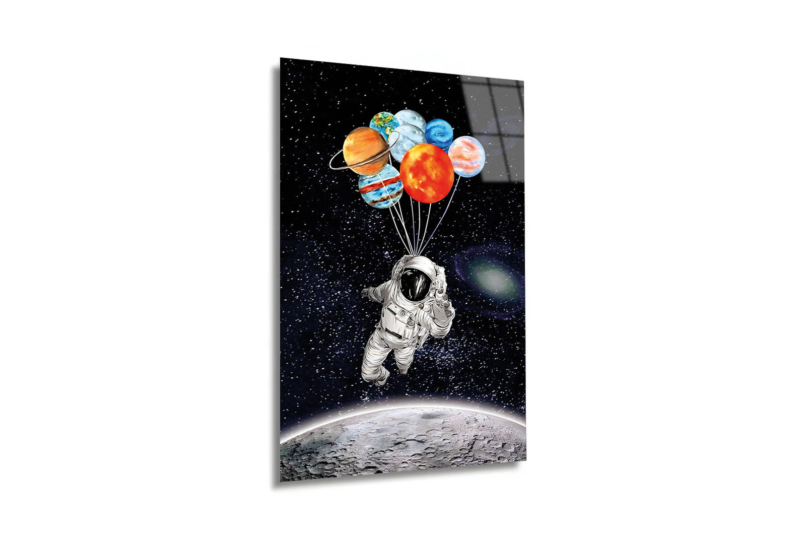 "Space Traveler: Planet Balloons" Modern Cam Tablo