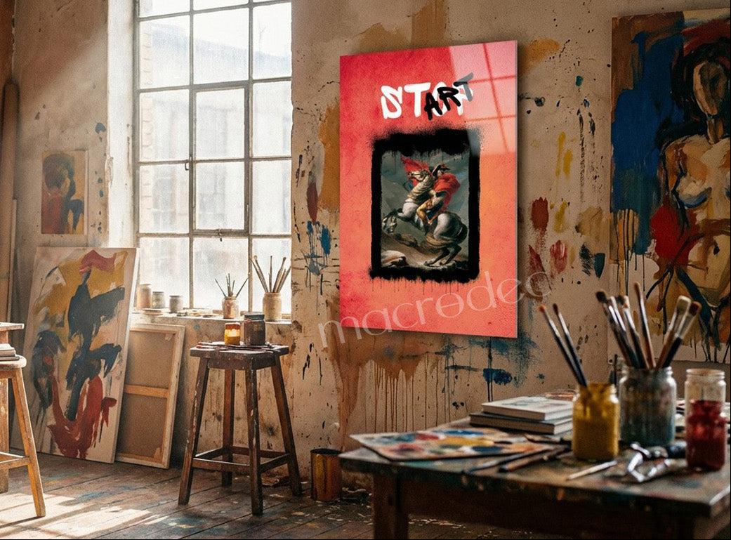 "The Start: Napoleon Street Art" Modern Cam Tablo