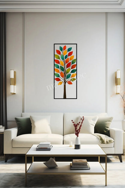 The Tree of Seasons / Mevsim Ağacı  Metal Tablo